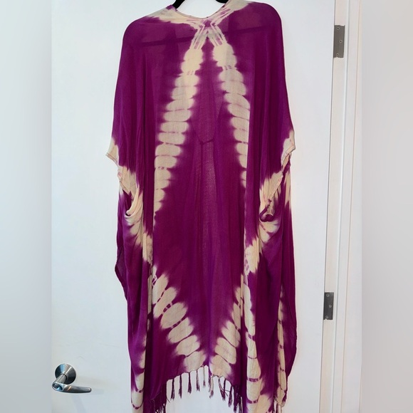 Michael Stars Tie Dye Coverup | One Size - Picture 4 of 6